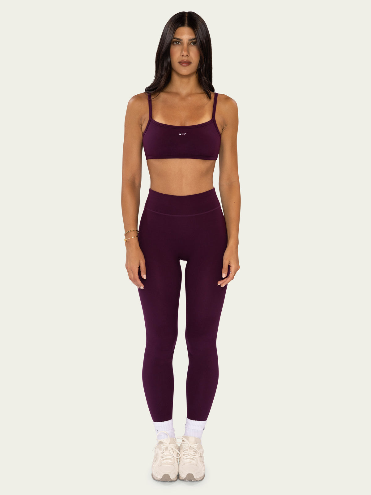 The Essentials Legging Plum