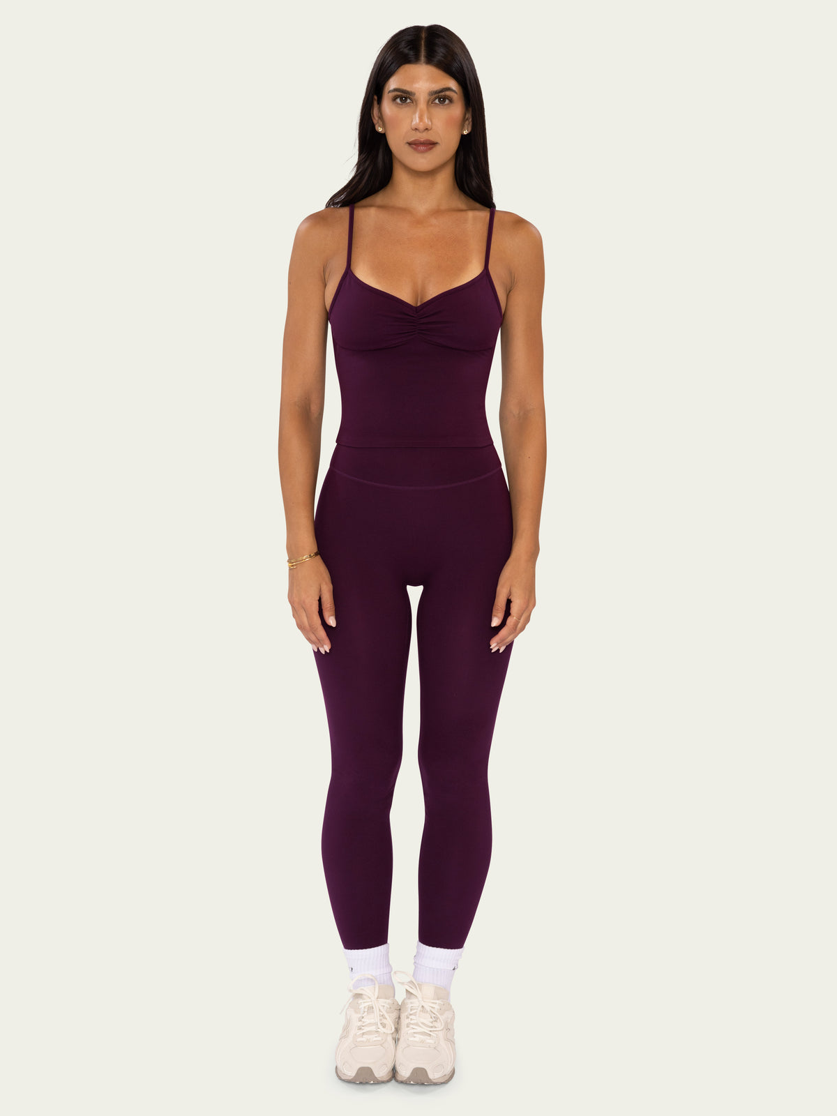 The Ballet Tank Plum