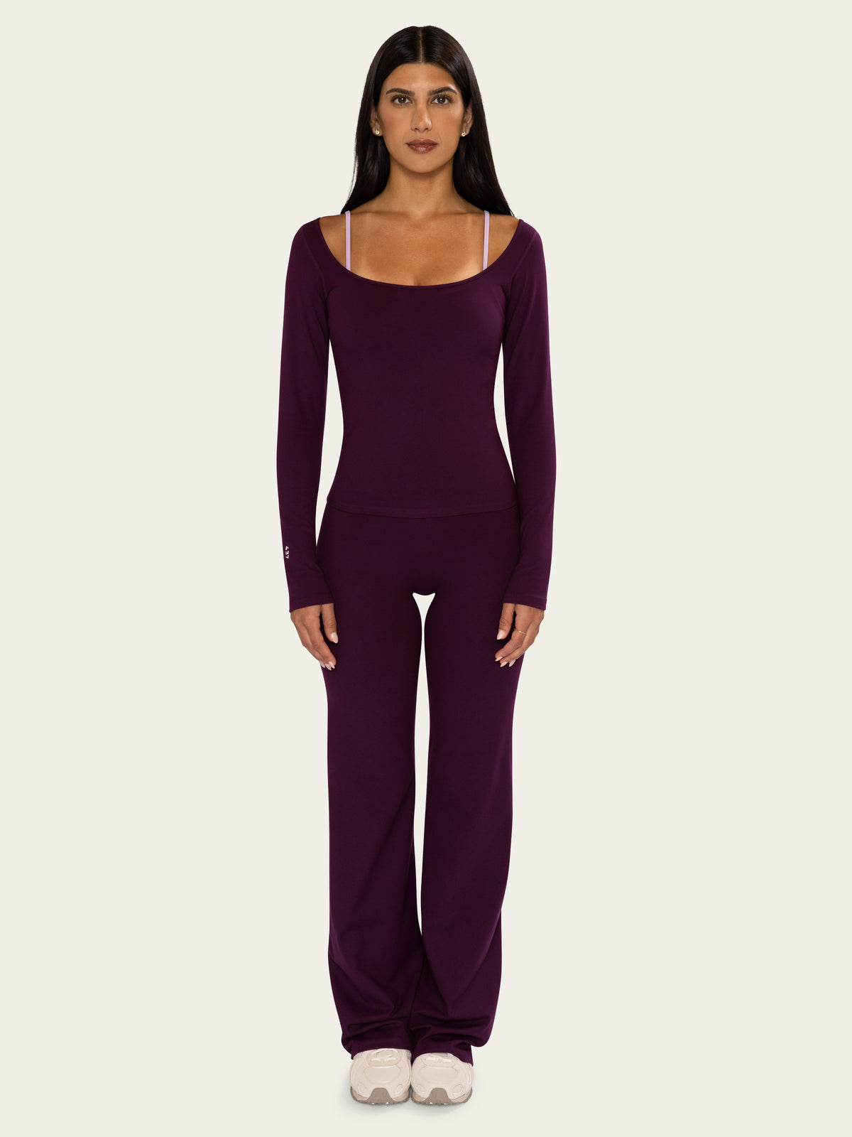 The Scoop Top Plum