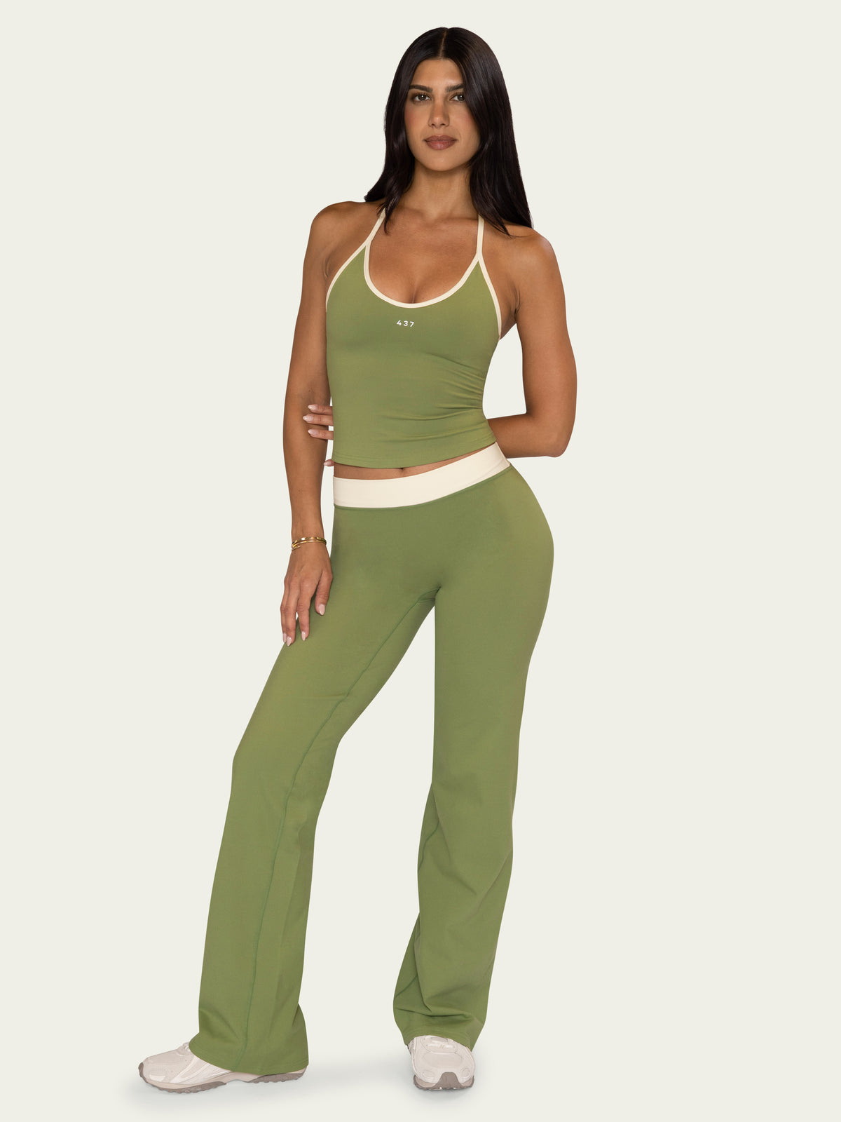 The Motion Pant Matcha & Cream