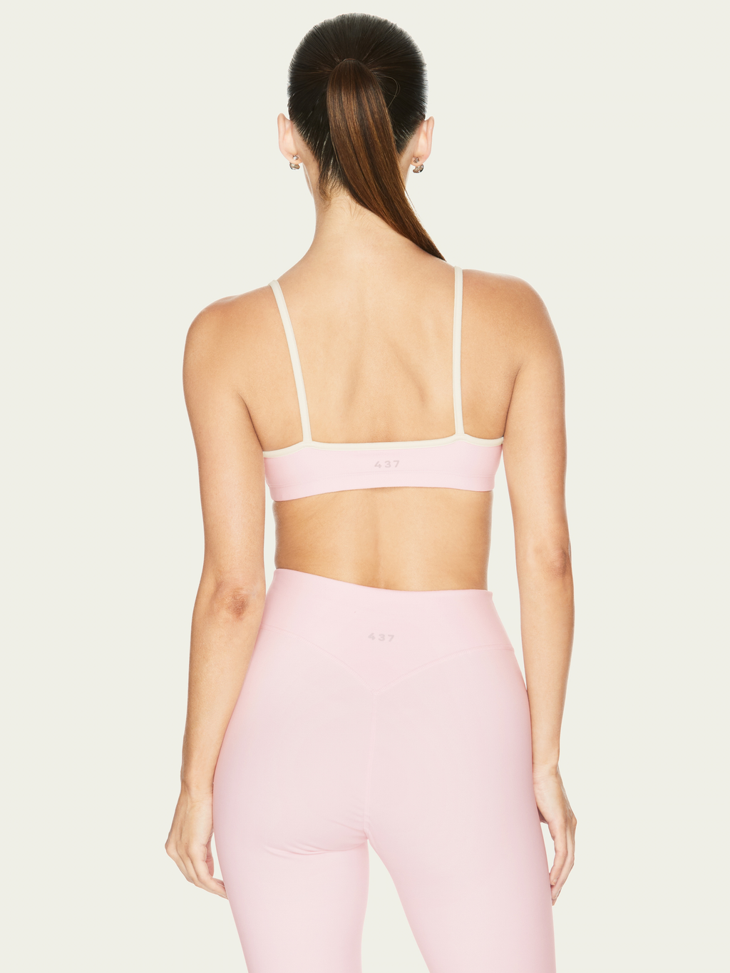 The Ballet Bra Powder Pink & Cream