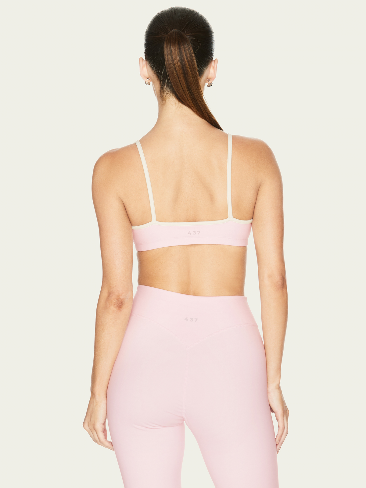The Ballet Bra Powder Pink & Cream