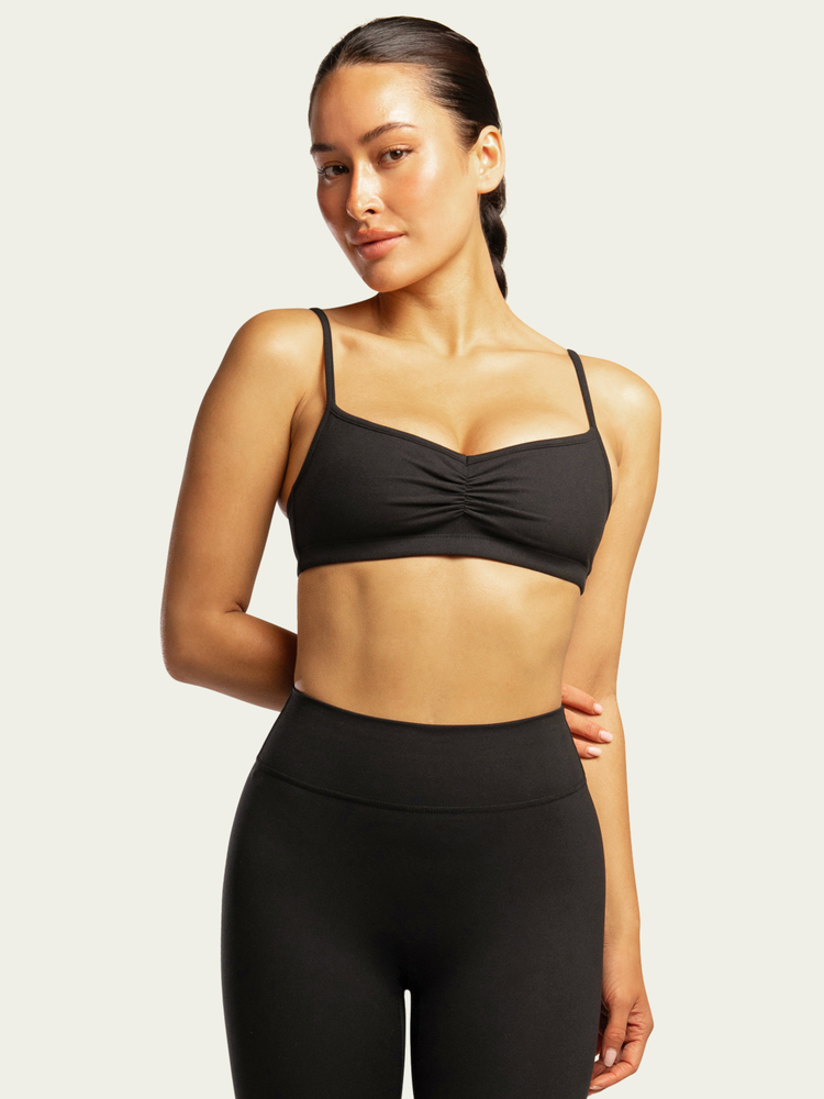The Ballet Bralette / Black
