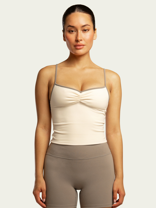 The Ballet Tank / Cream-ClayMask