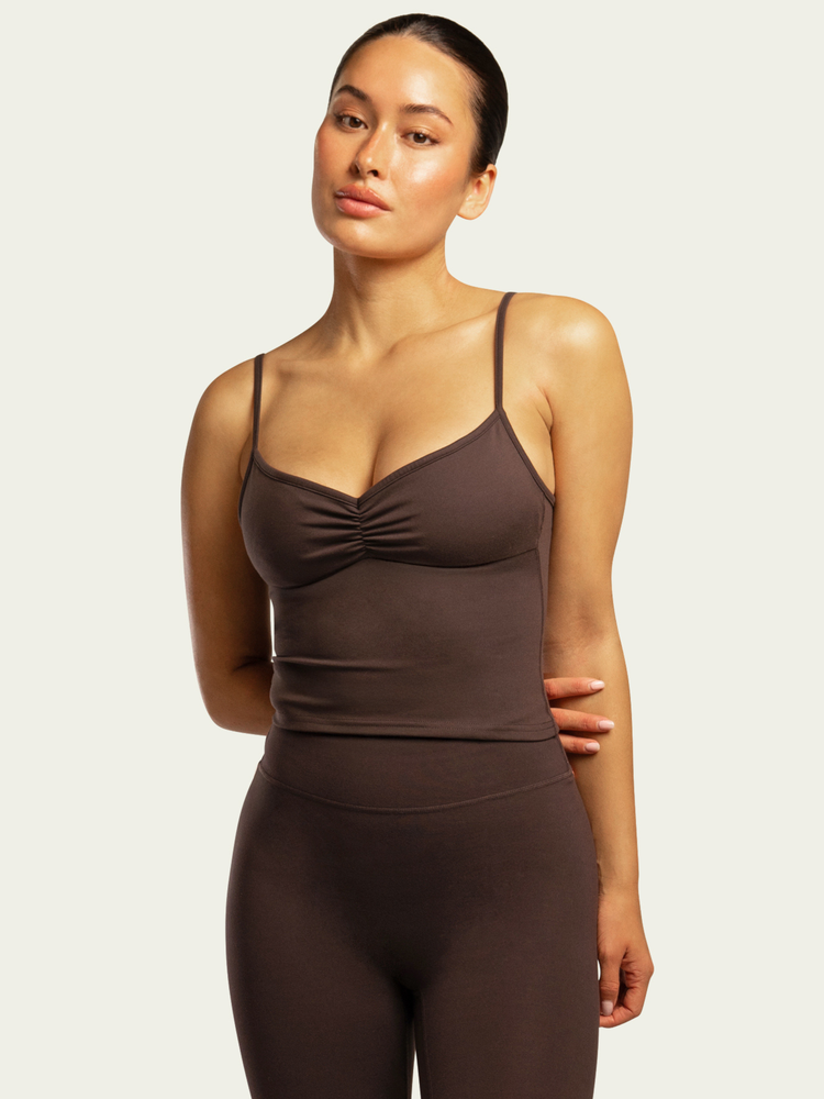 The Ballet Tank / Espresso