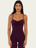 The Ballet Tank Plum