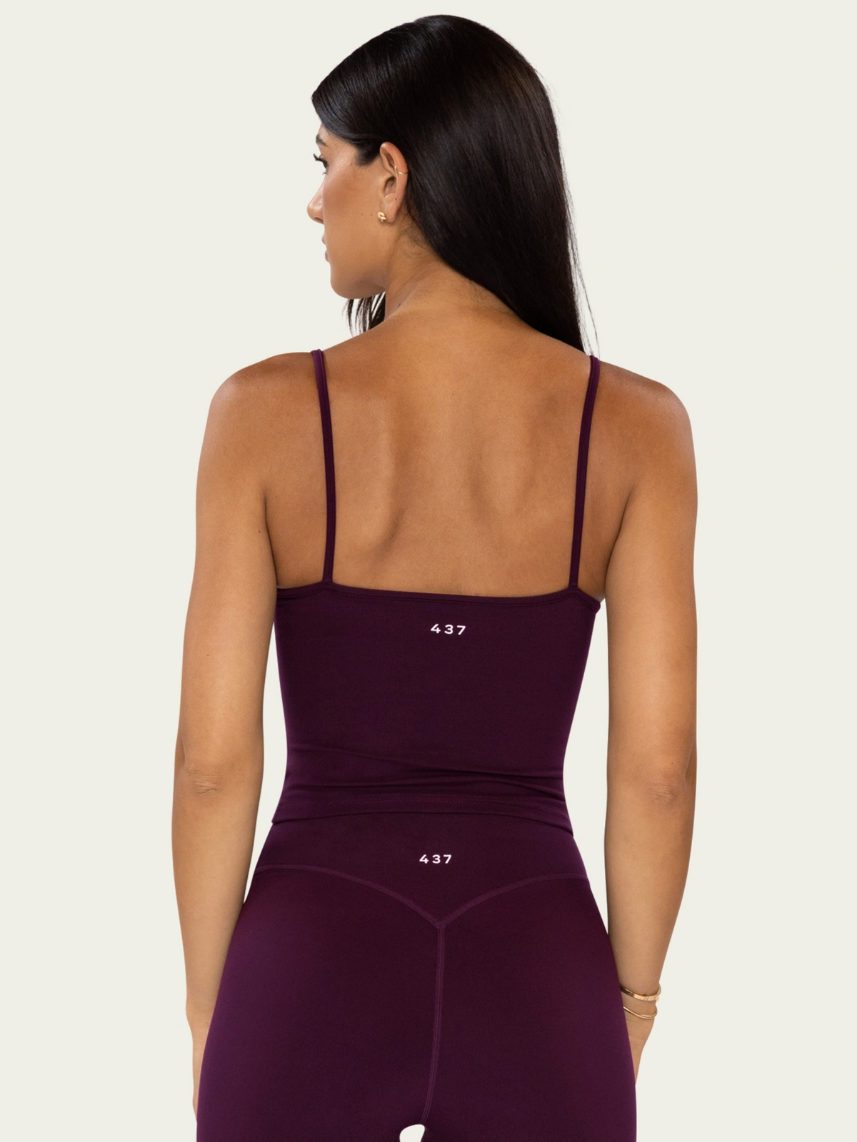 The Ballet Tank Plum