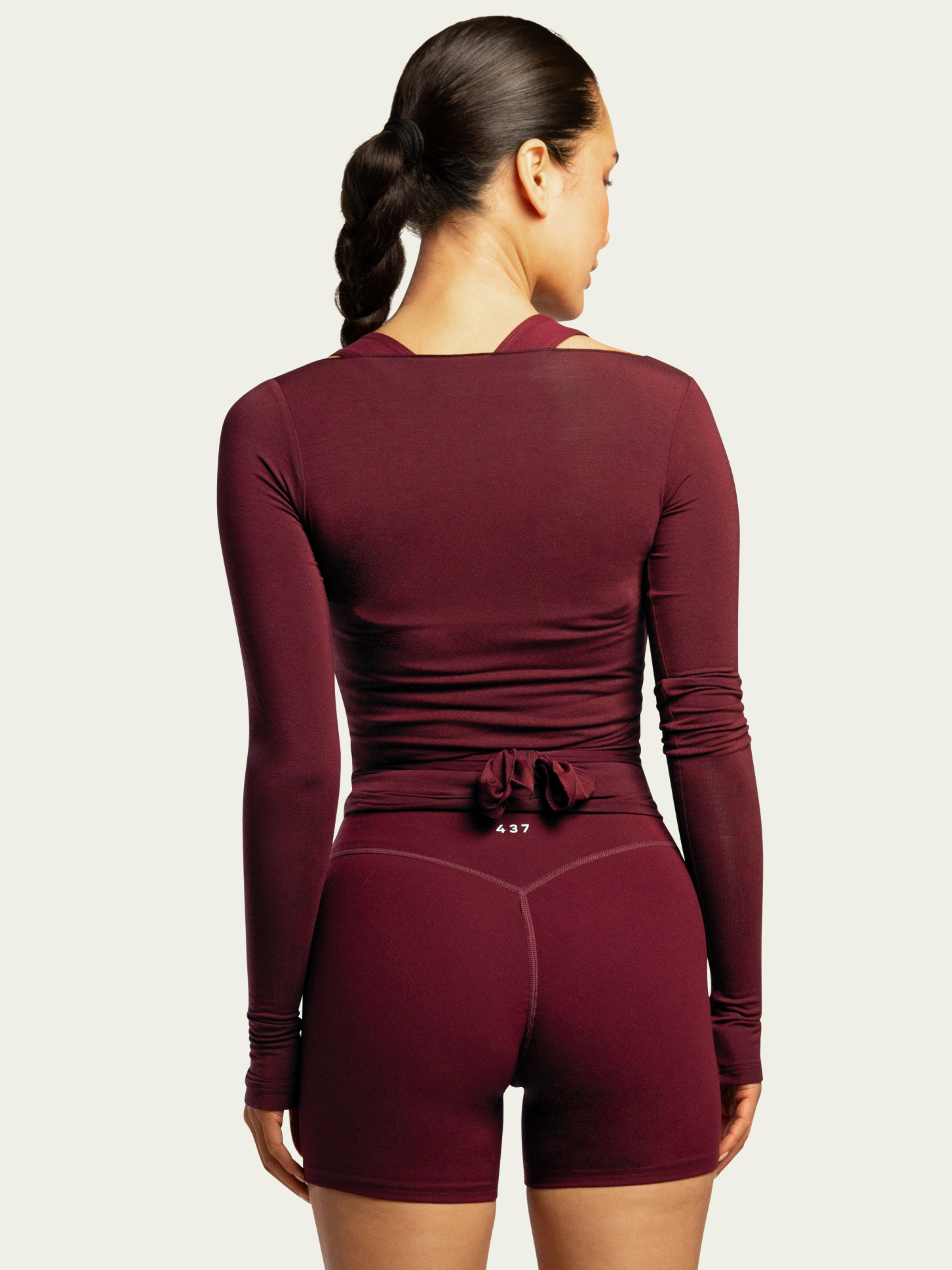 The Ballet Wrap Black Cherry
