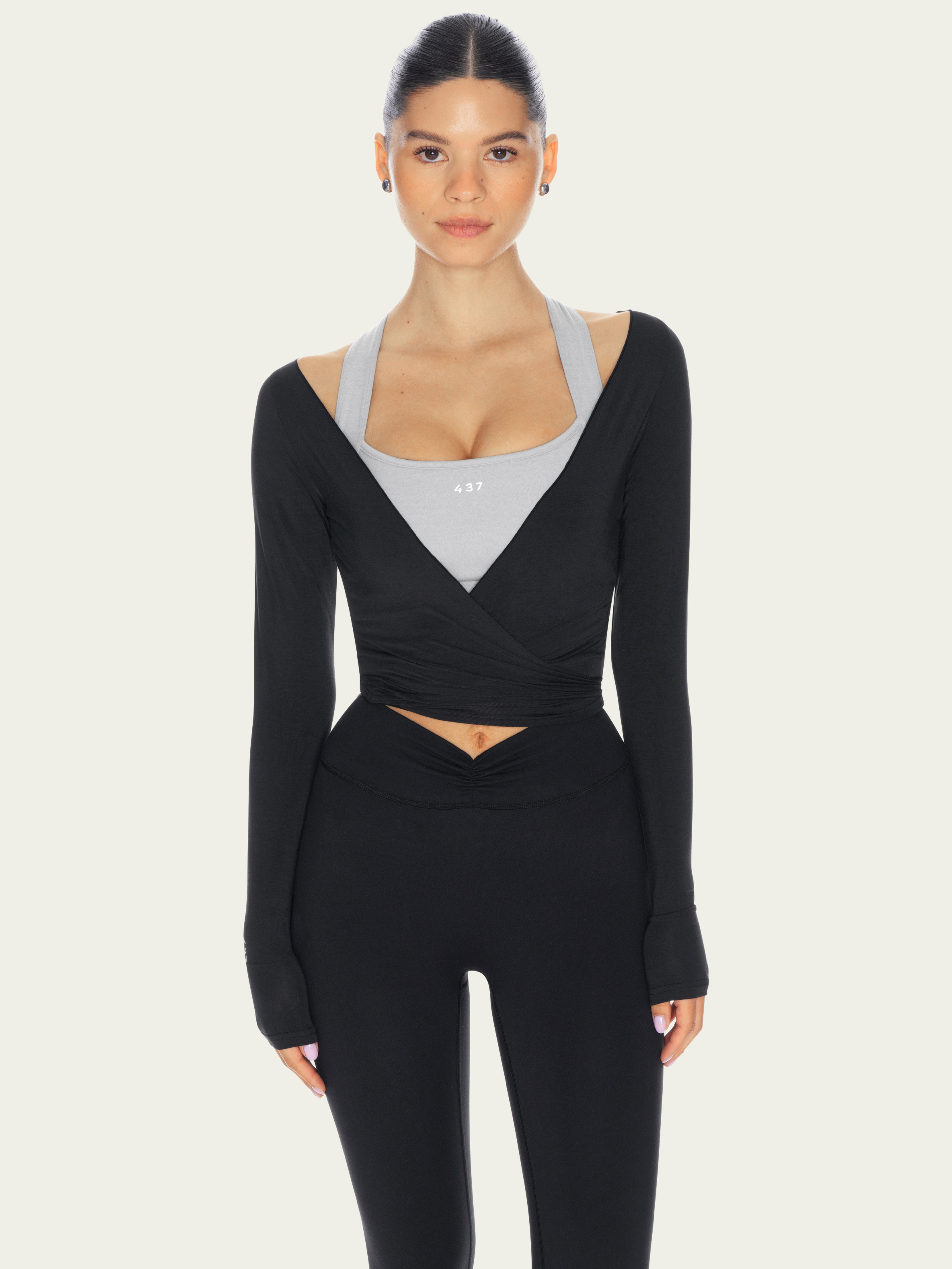 The Ballet Wrap Black