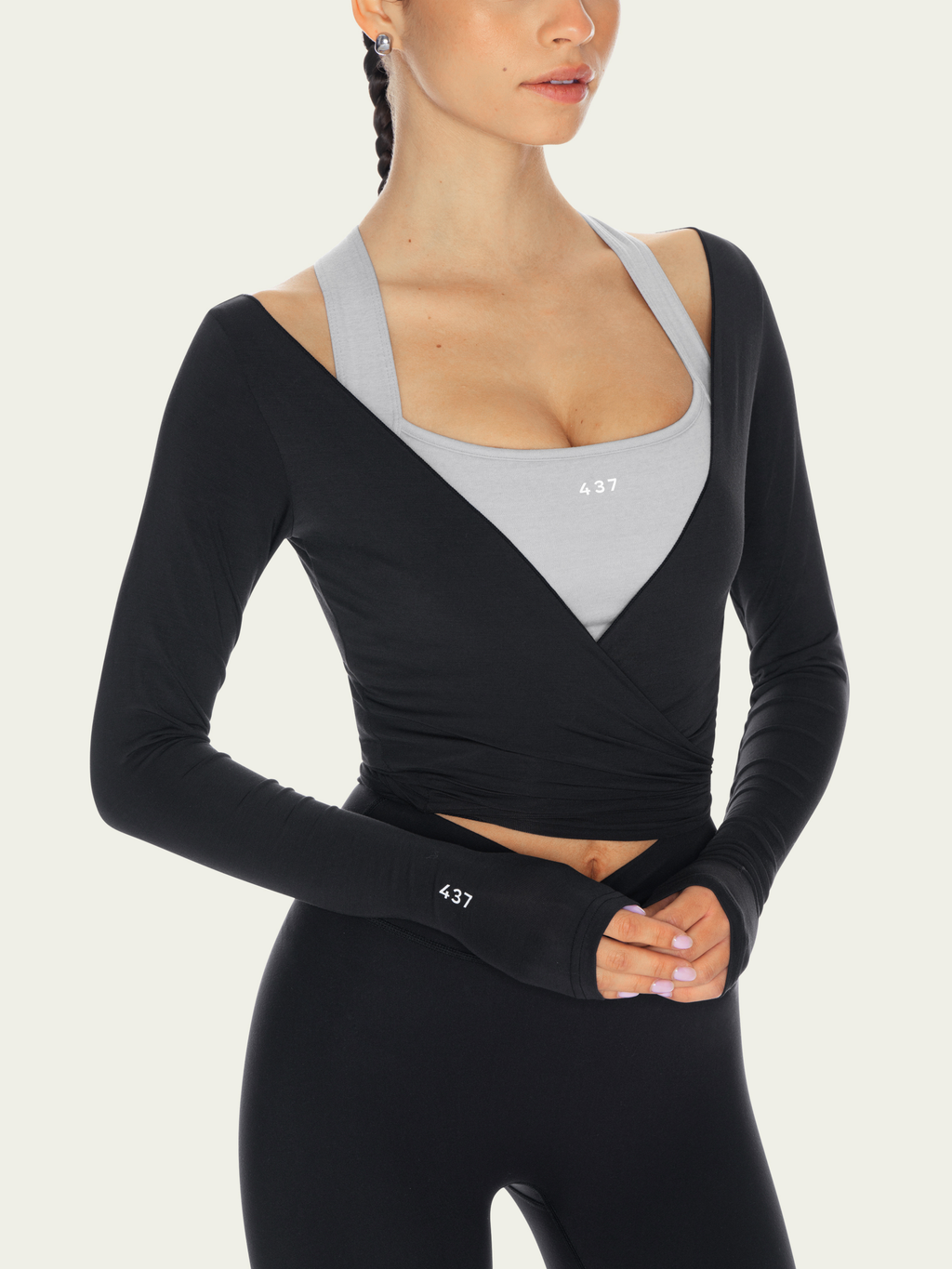 The Ballet Wrap Black