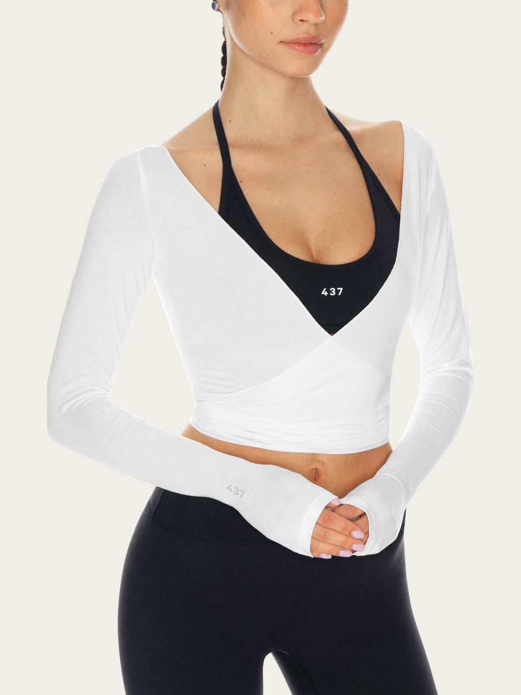 The Ballet Wrap White
