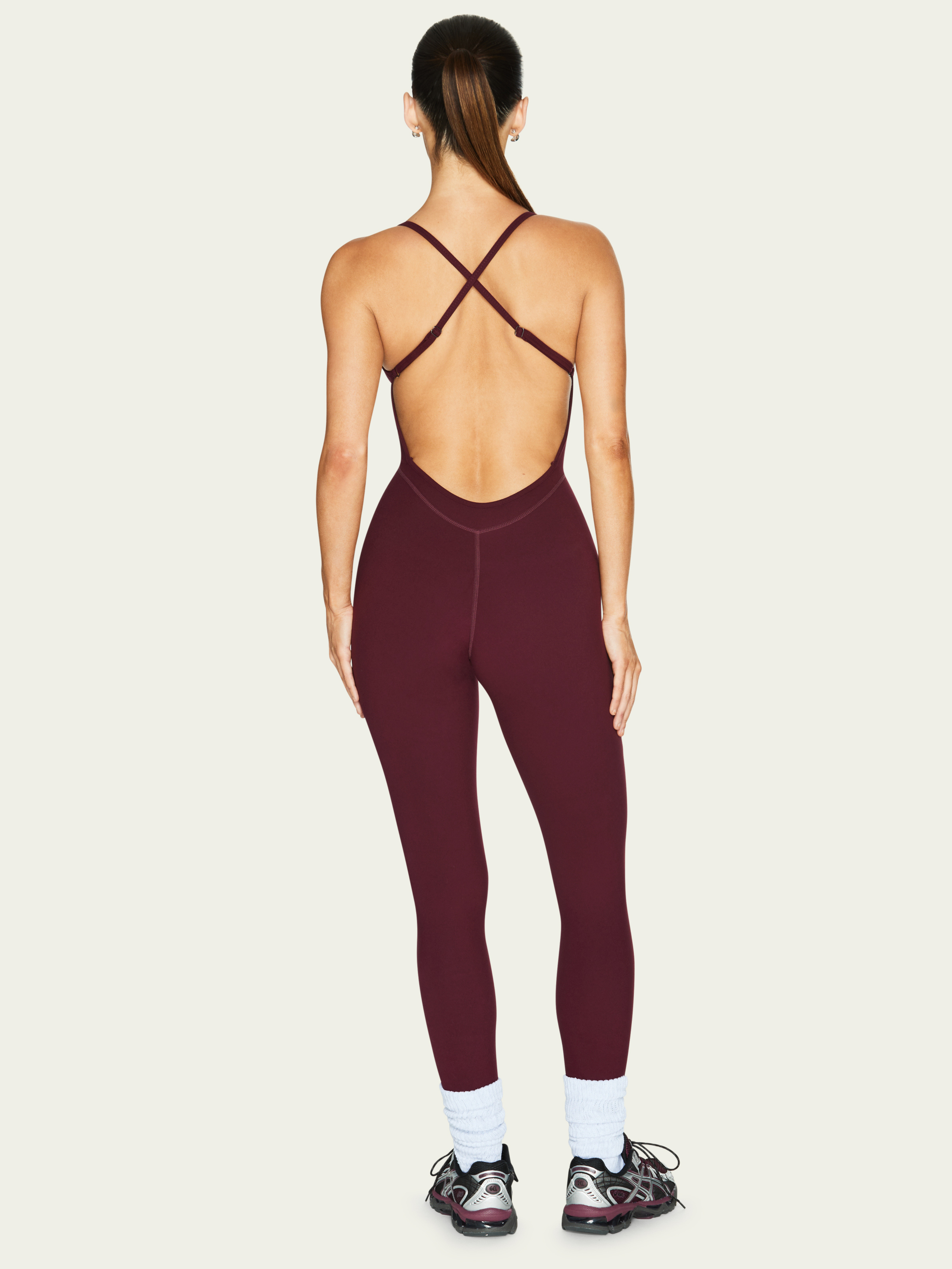 The Bare Onesie Black Cherry