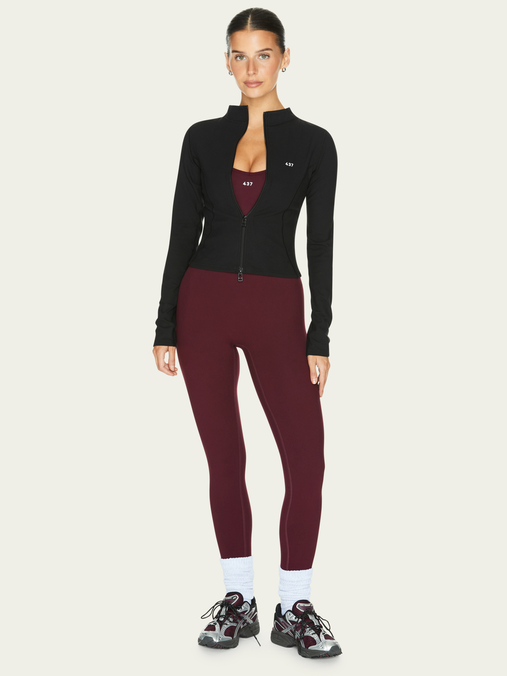 The Bare Onesie Black Cherry
