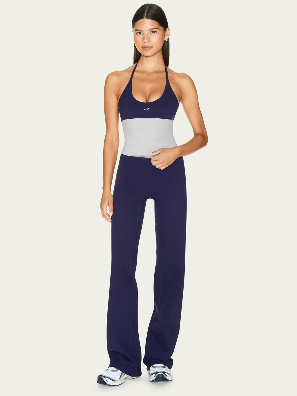 The Motion Pant Navy & Heather Grey