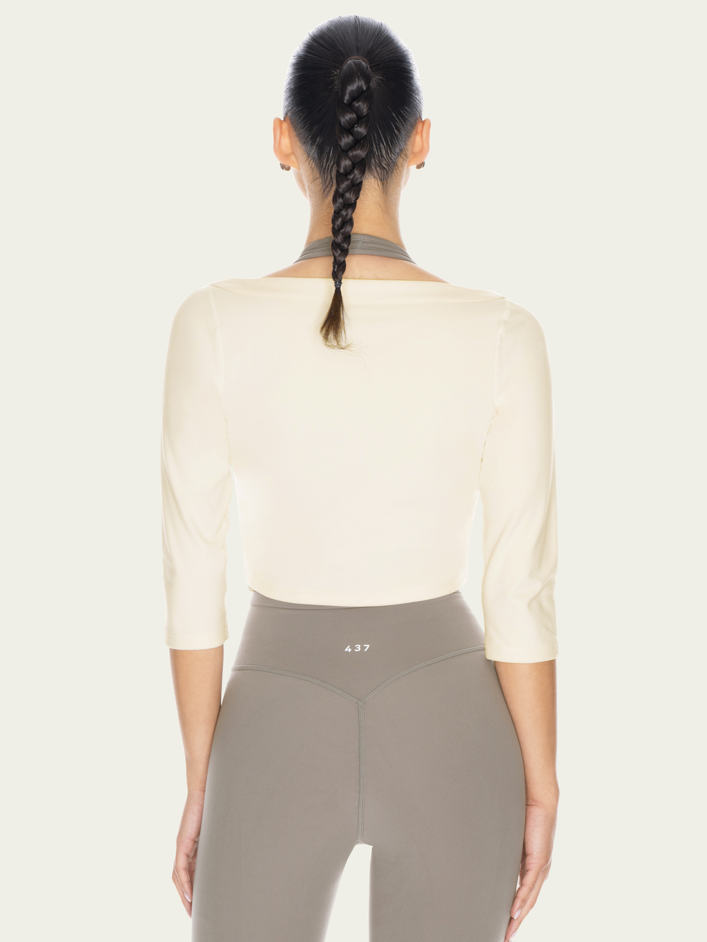The Cropped Cardigan Cream