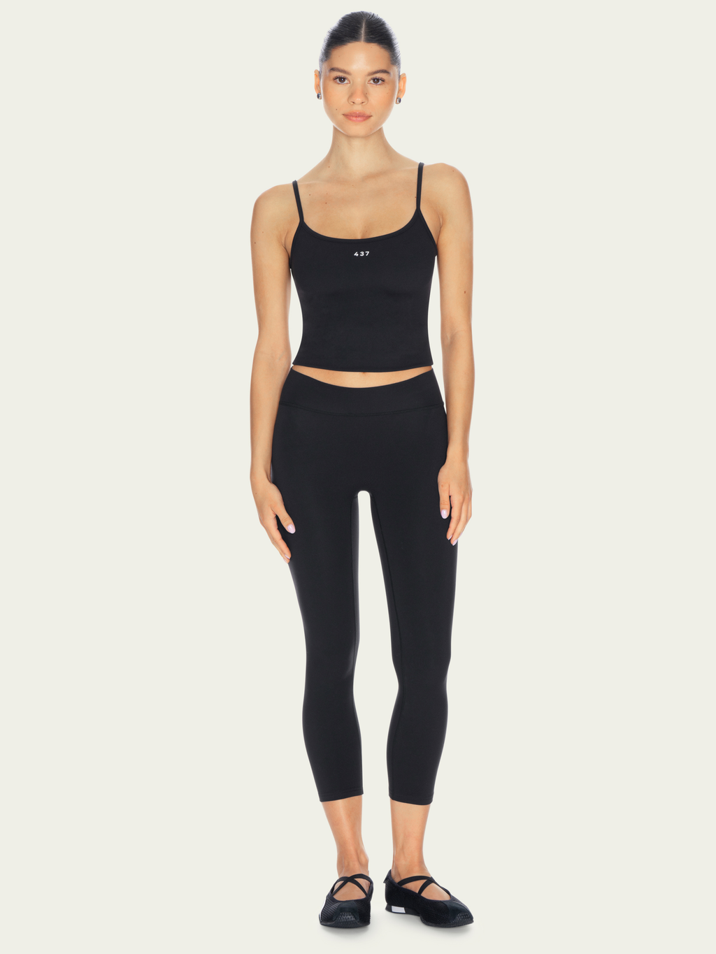 The Cropped Legging Black