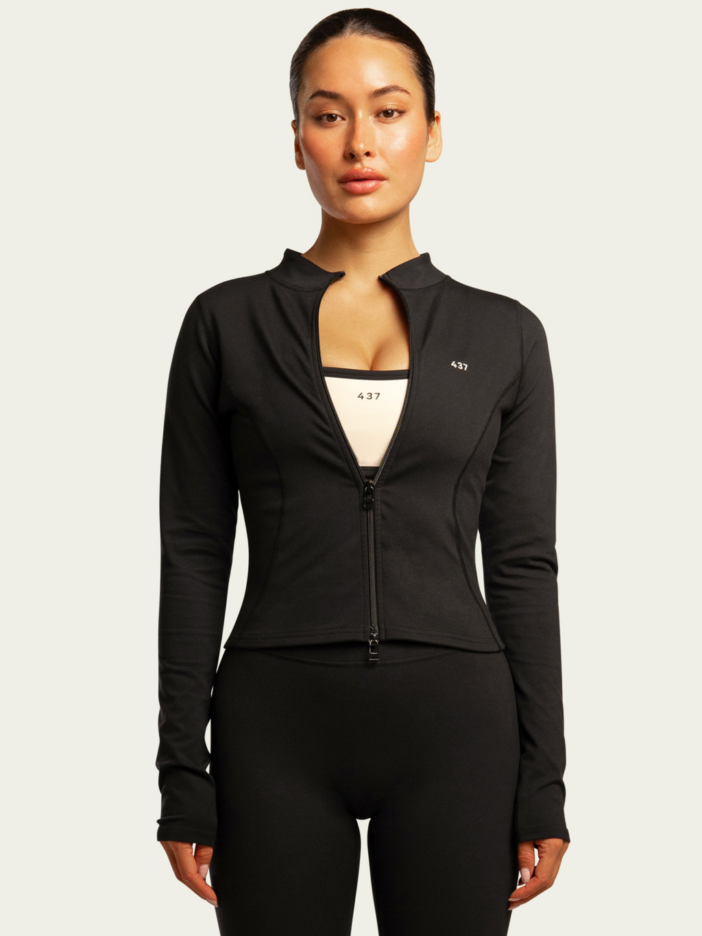 The Curve Jacket / Black