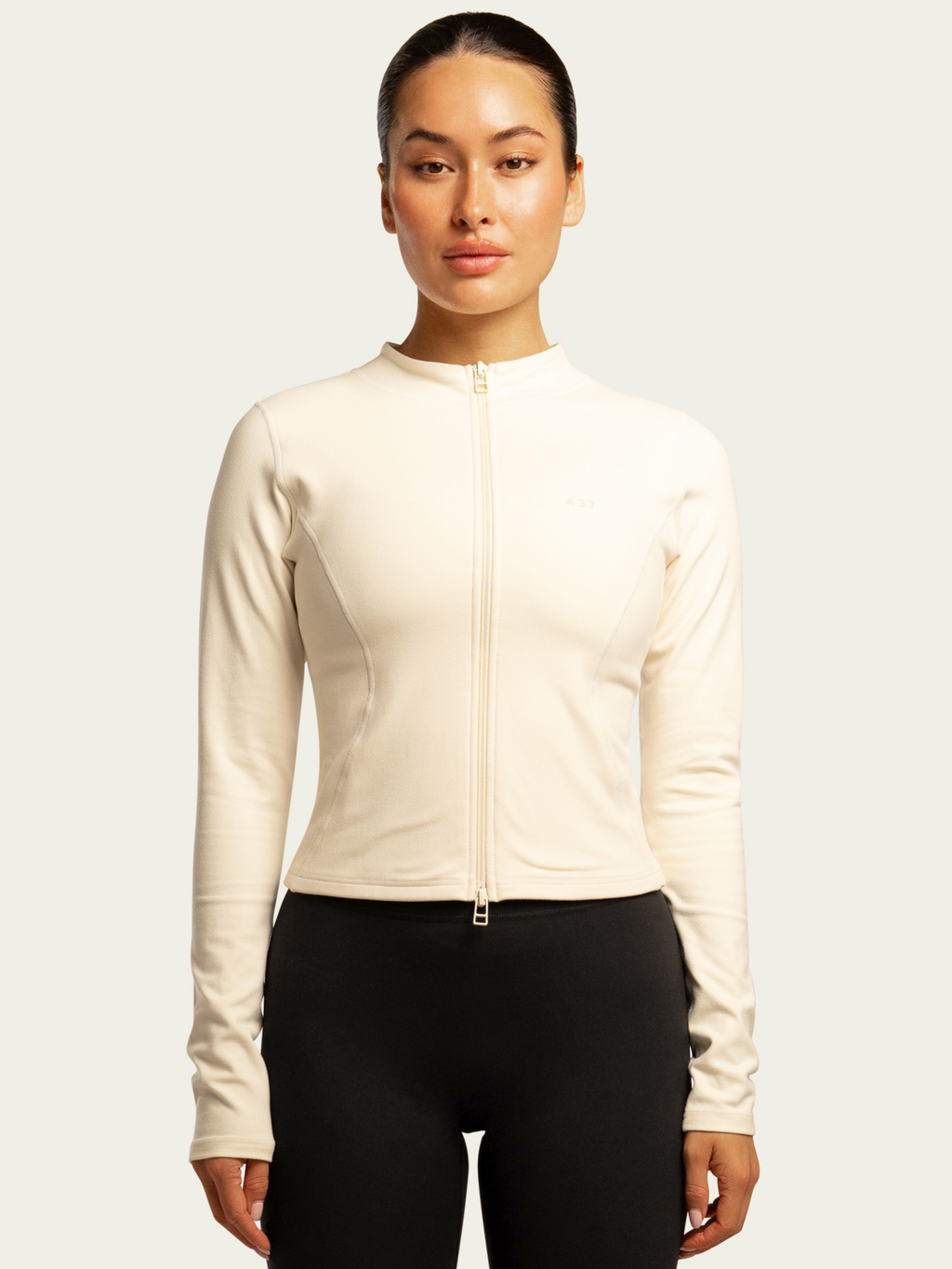 The Curve Jacket / Cream