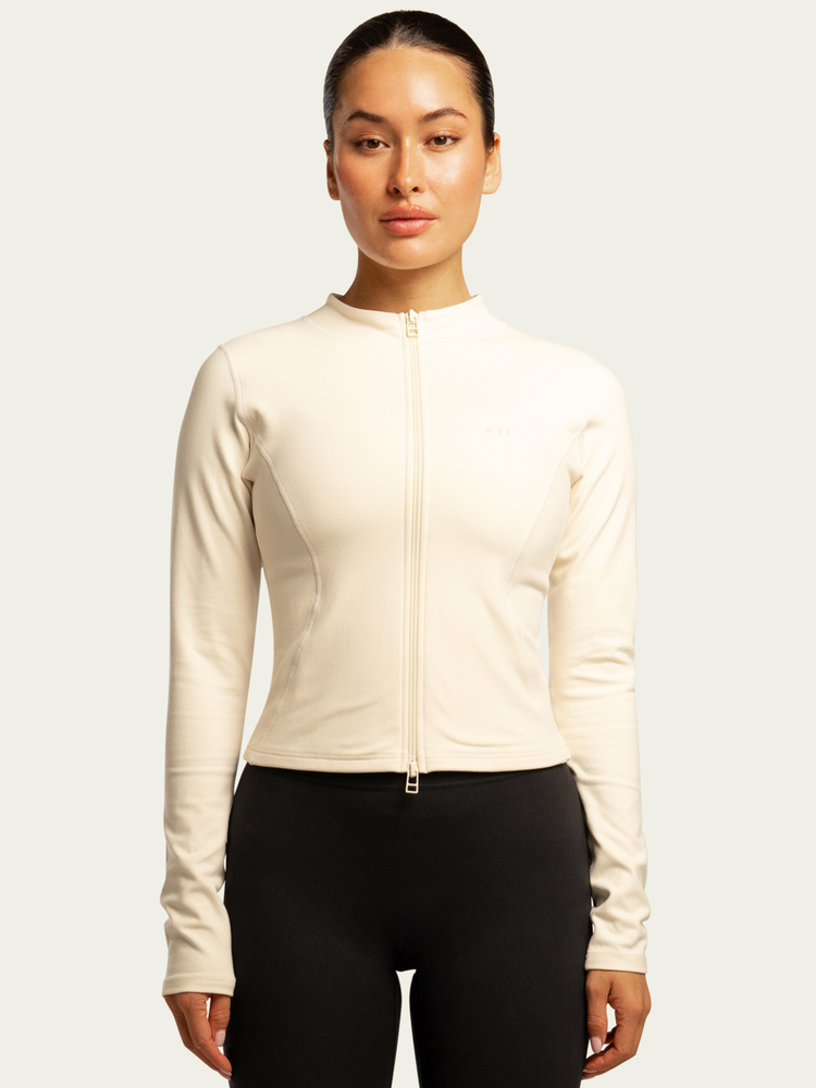 The Curve Jacket / Cream