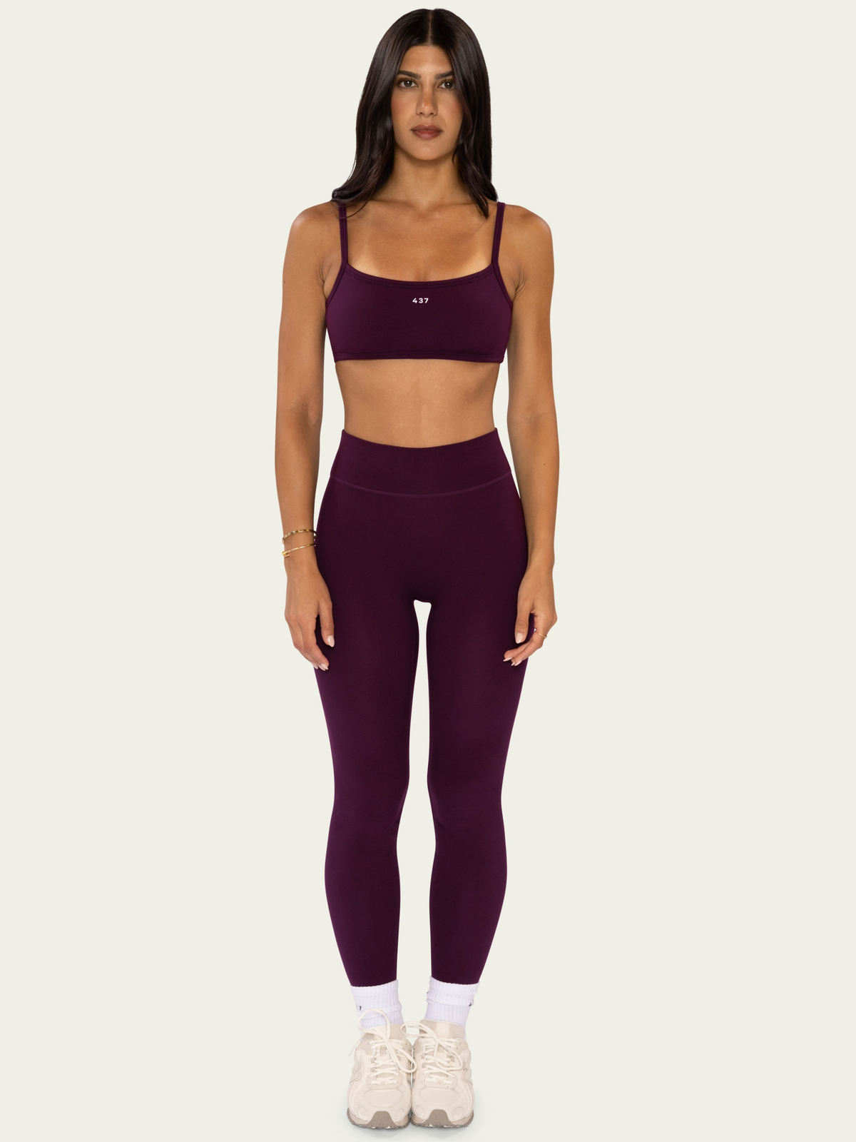 The Essentials Legging Plum