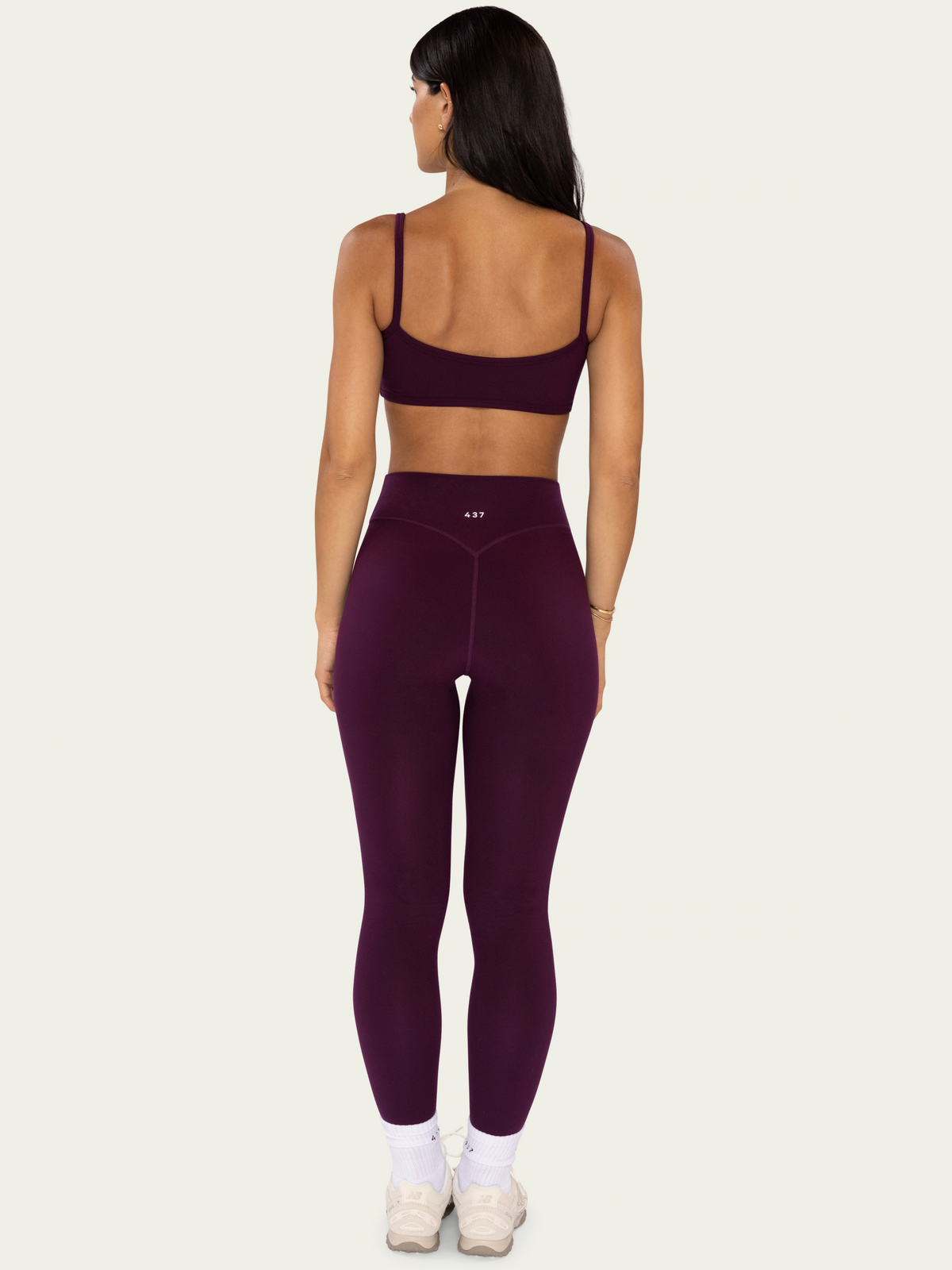 The Essentials Legging Plum