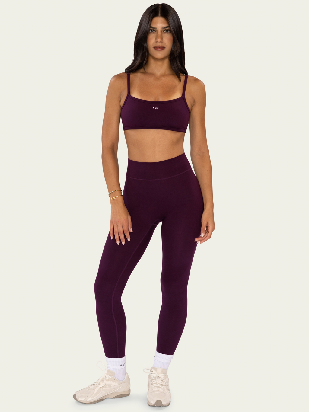 The Essentials Legging Plum