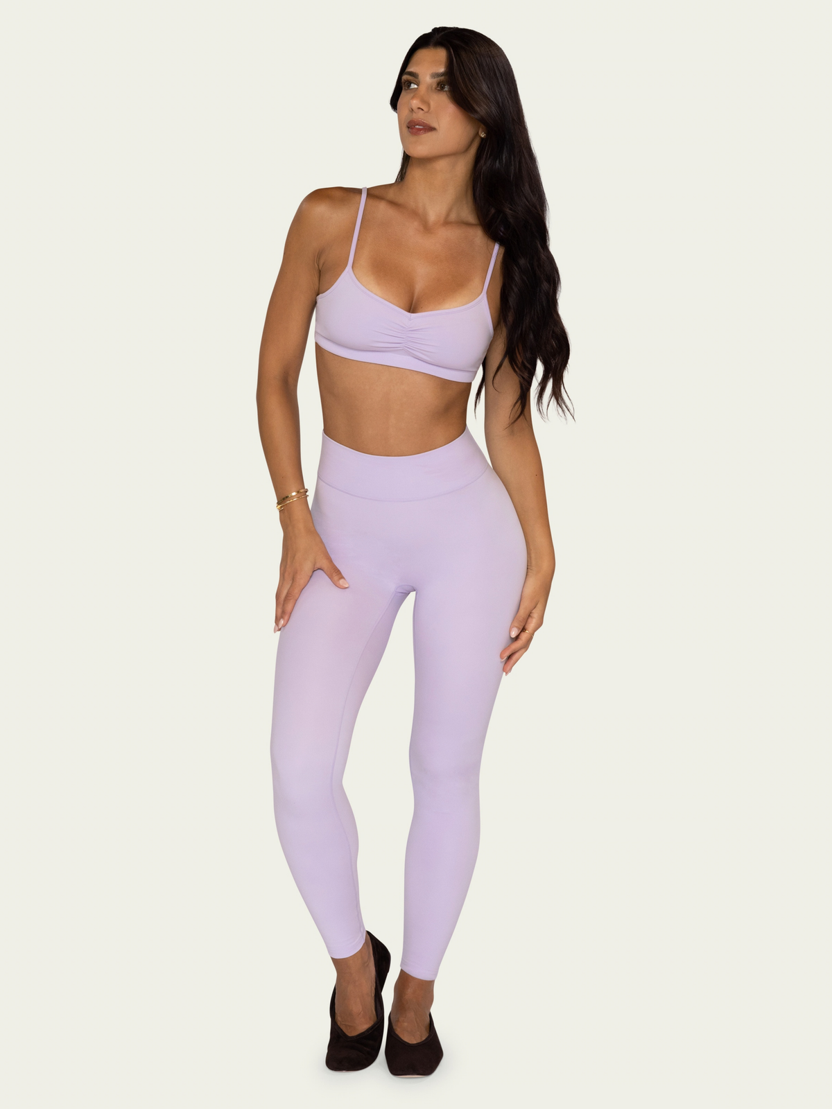 The Essentials Legging Lilac