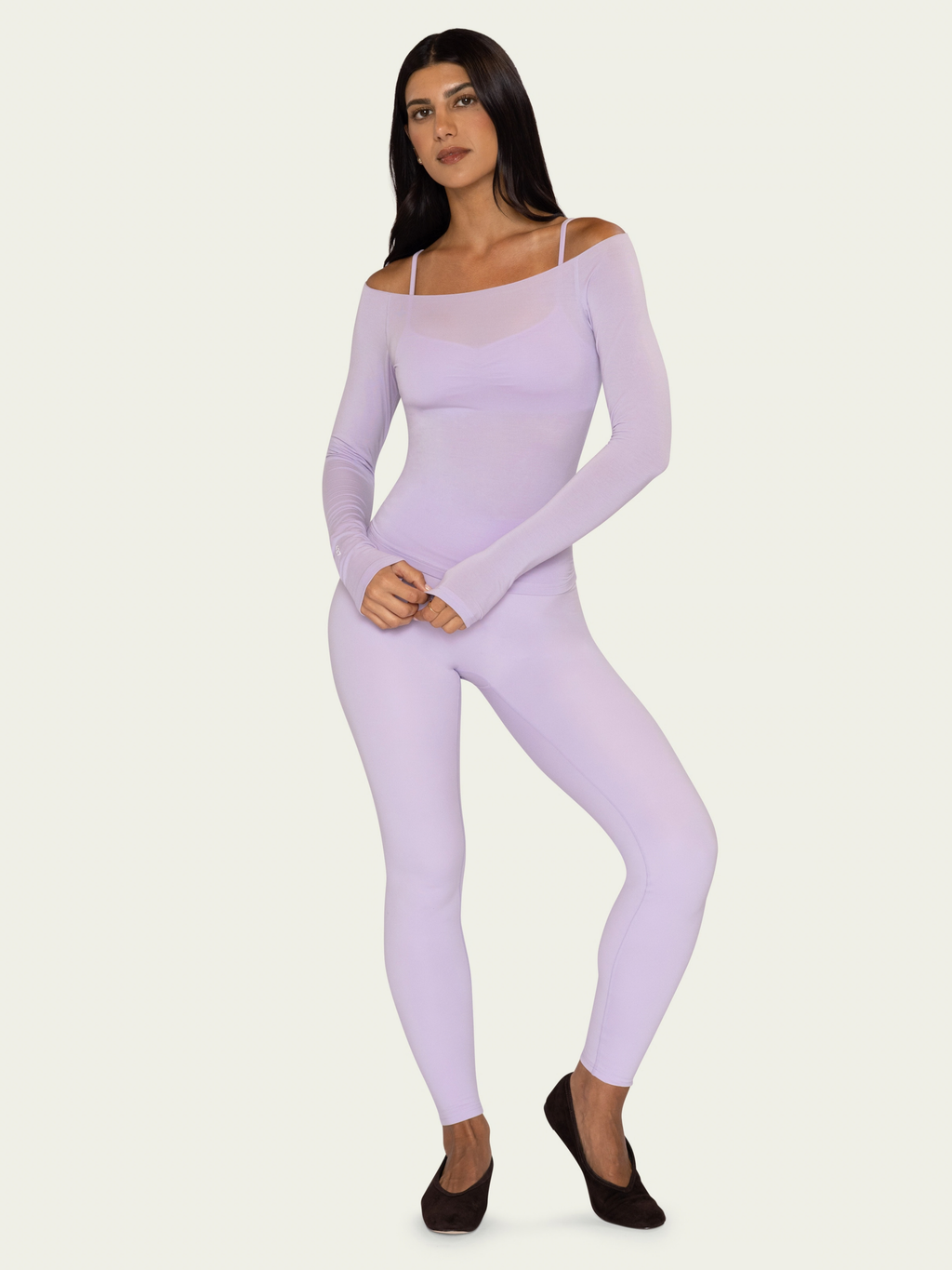 The Essentials Legging Lilac