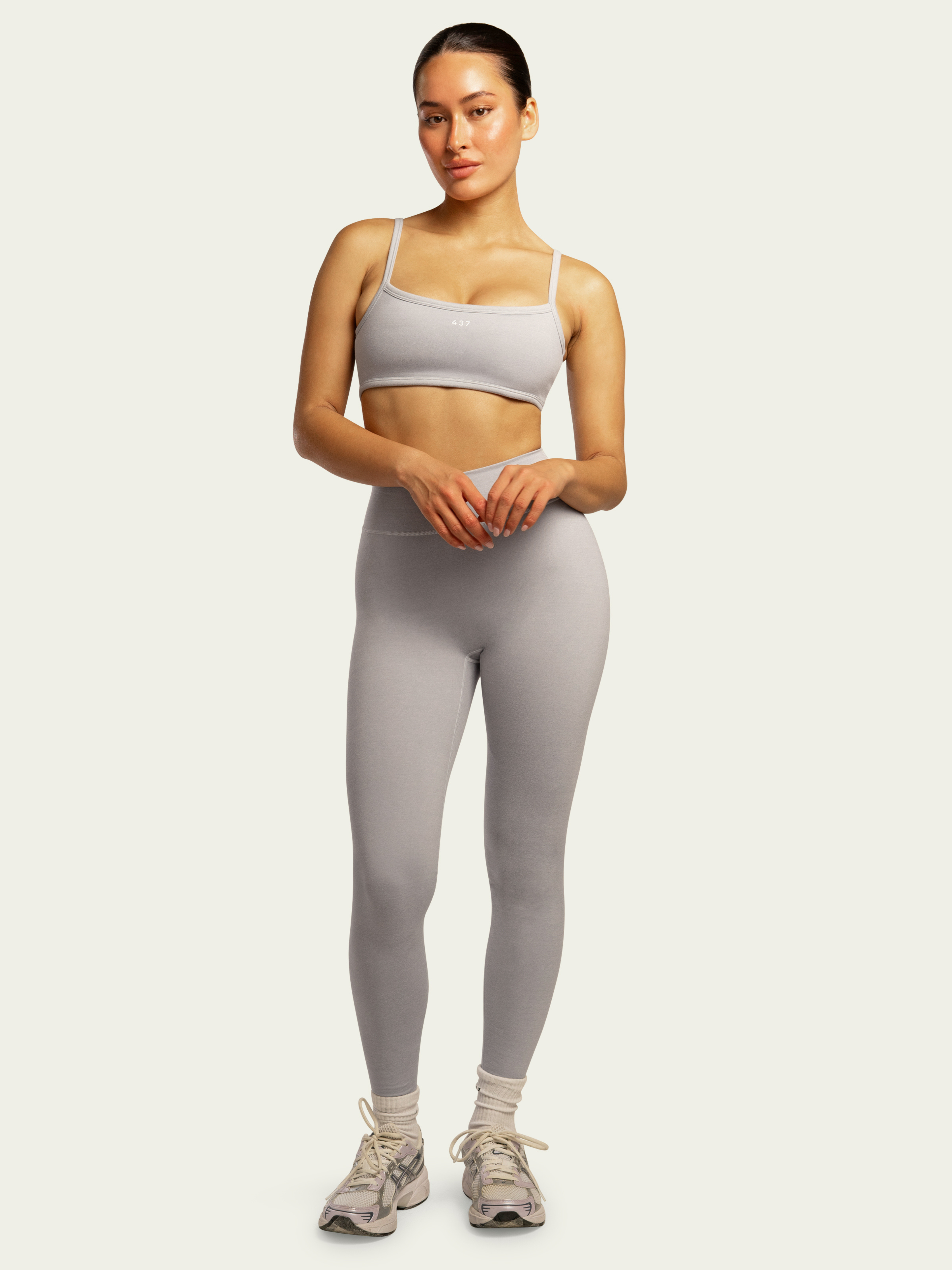 The Essentials Legging / Heather-Grey