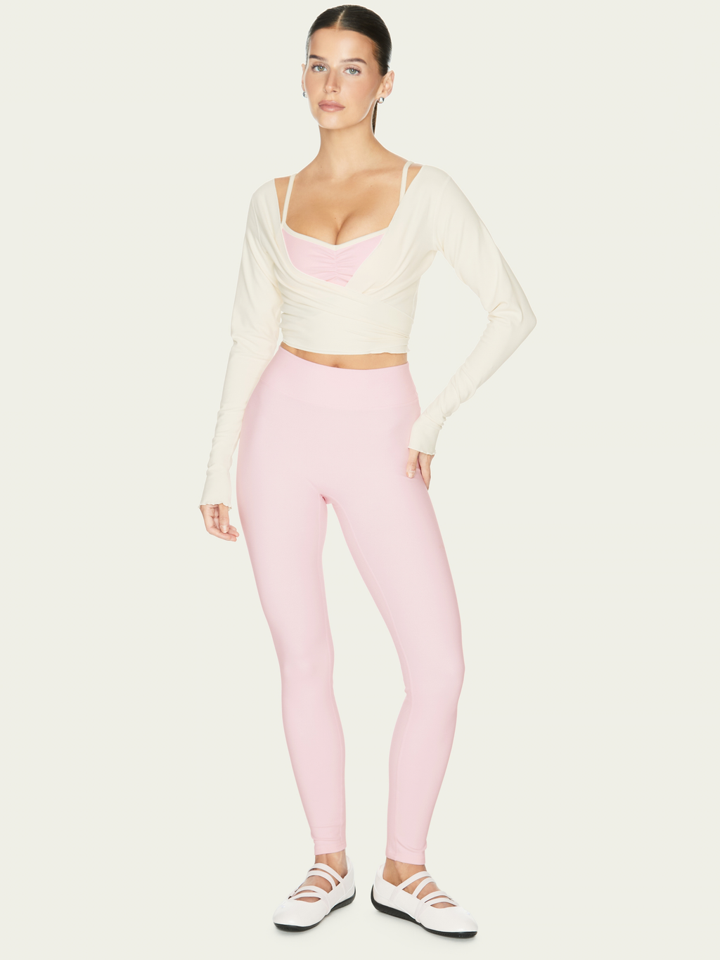 The Essentials Legging Powder Pink