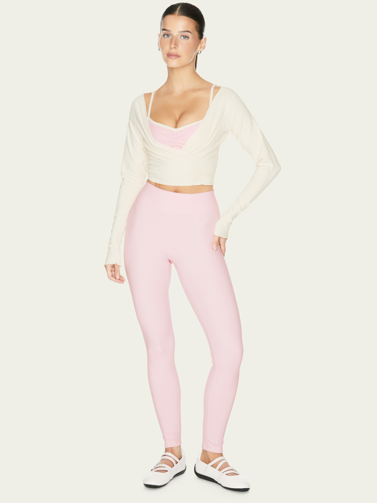 The Essentials Legging Powder Pink