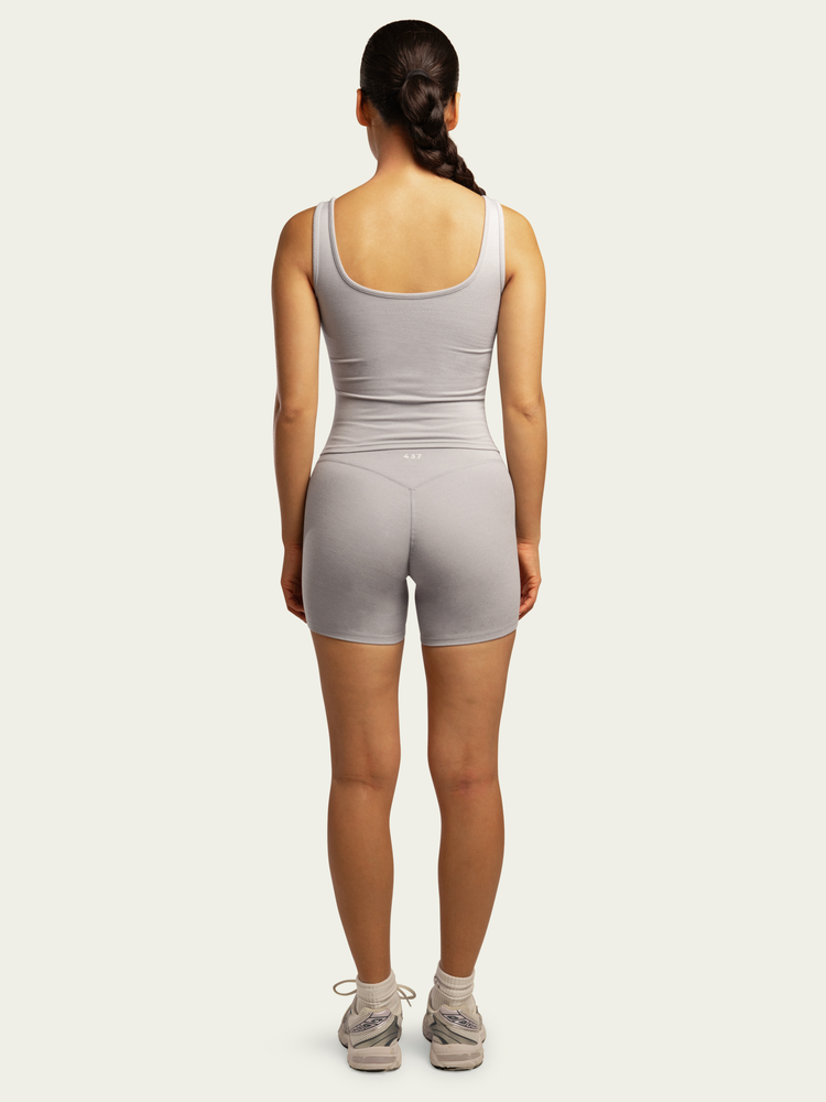 The Essentials Short / Heather-Grey