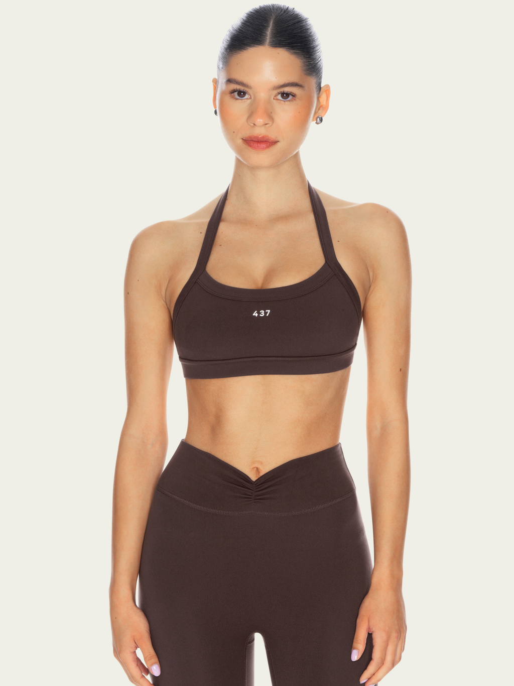 The Halter Bra Espresso