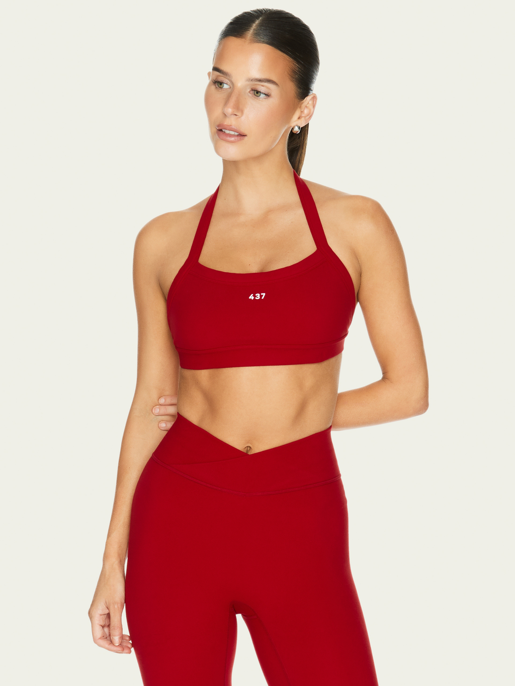 The Halter Bra Scarlet