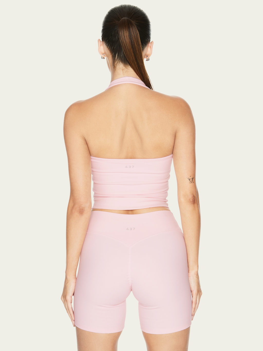 The Halter Tank Powder Pink