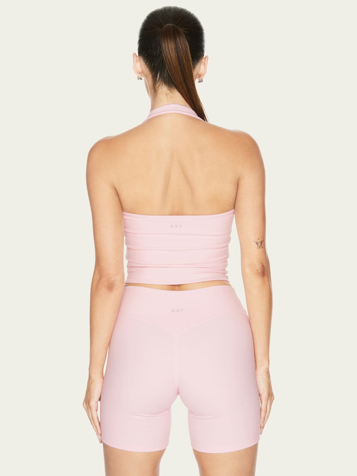 The Halter Tank Powder Pink