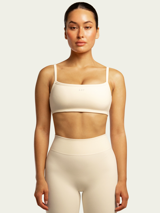 The Micro Bra / Cream