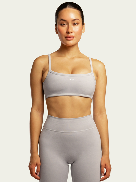 The Micro Bra / Heather-Grey