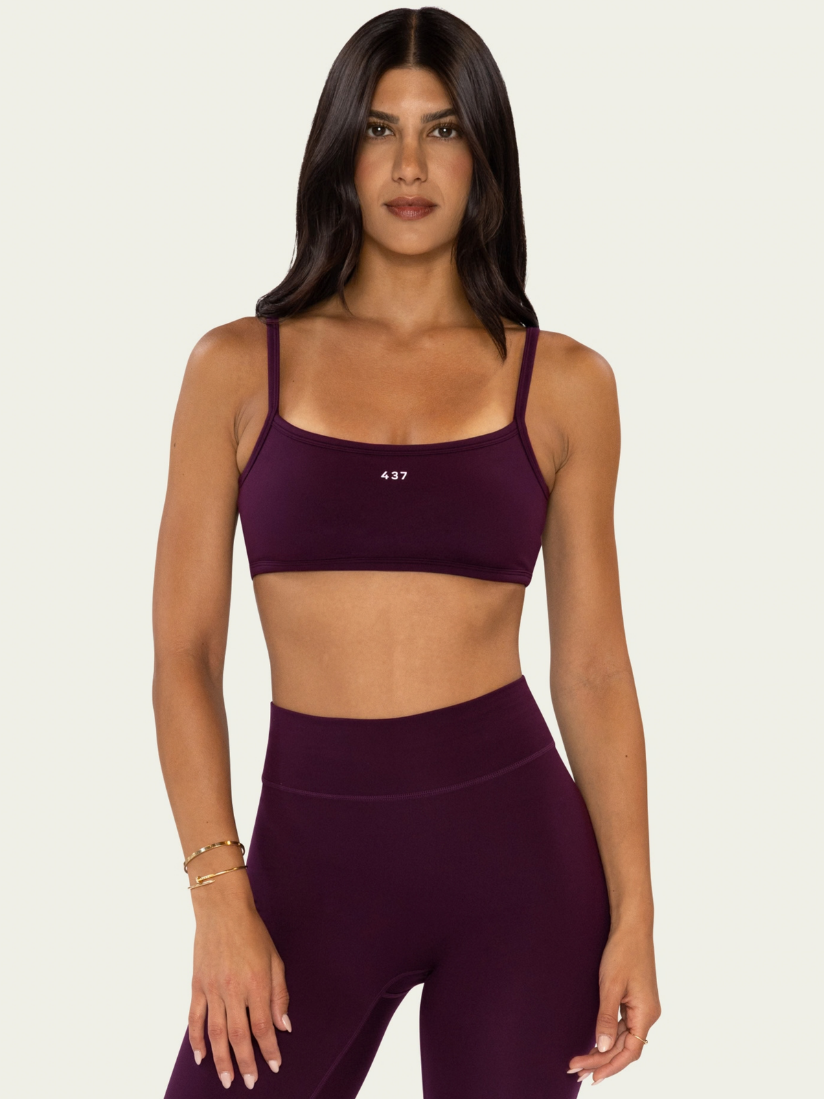 The Micro Bra Plum