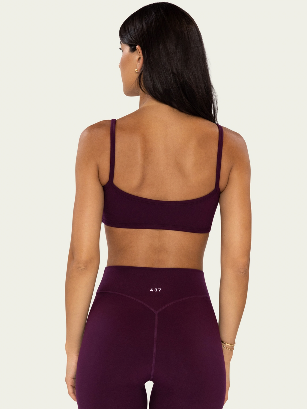 The Micro Bra Plum