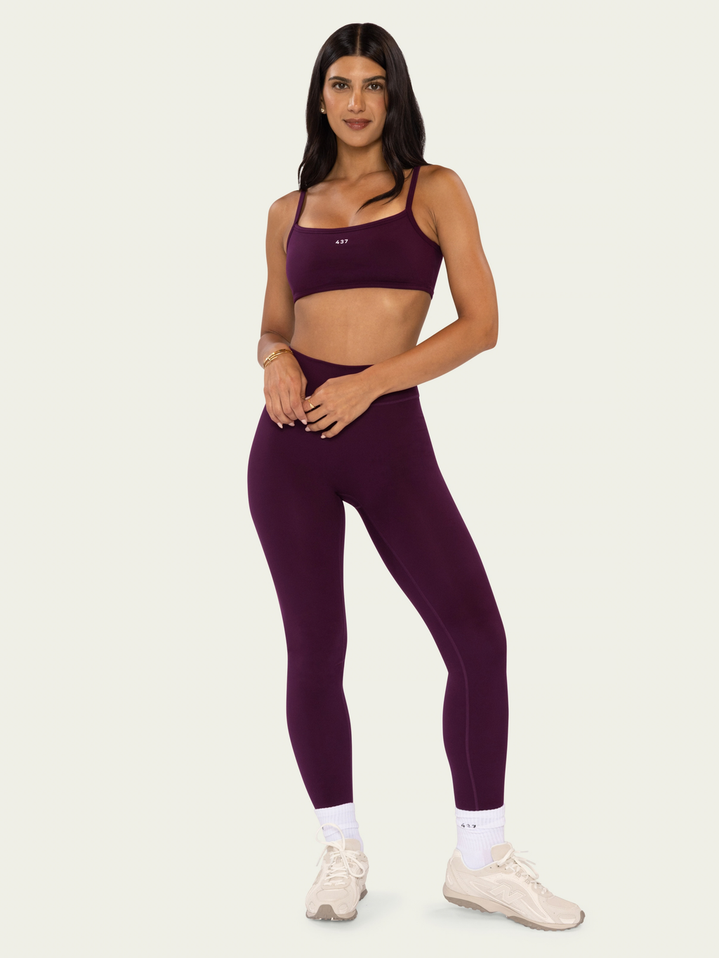 The Micro Bra Plum