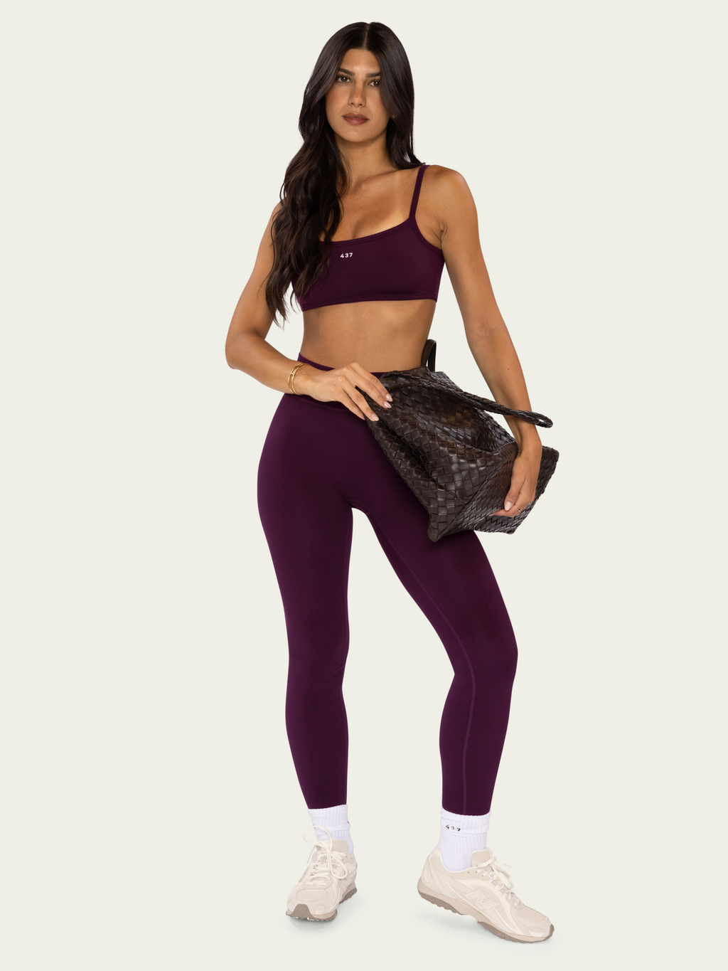 The Micro Bra Plum
