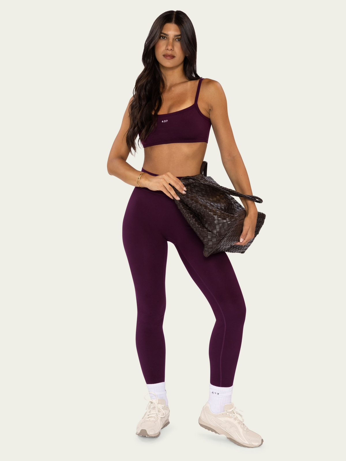 The Micro Bra Plum