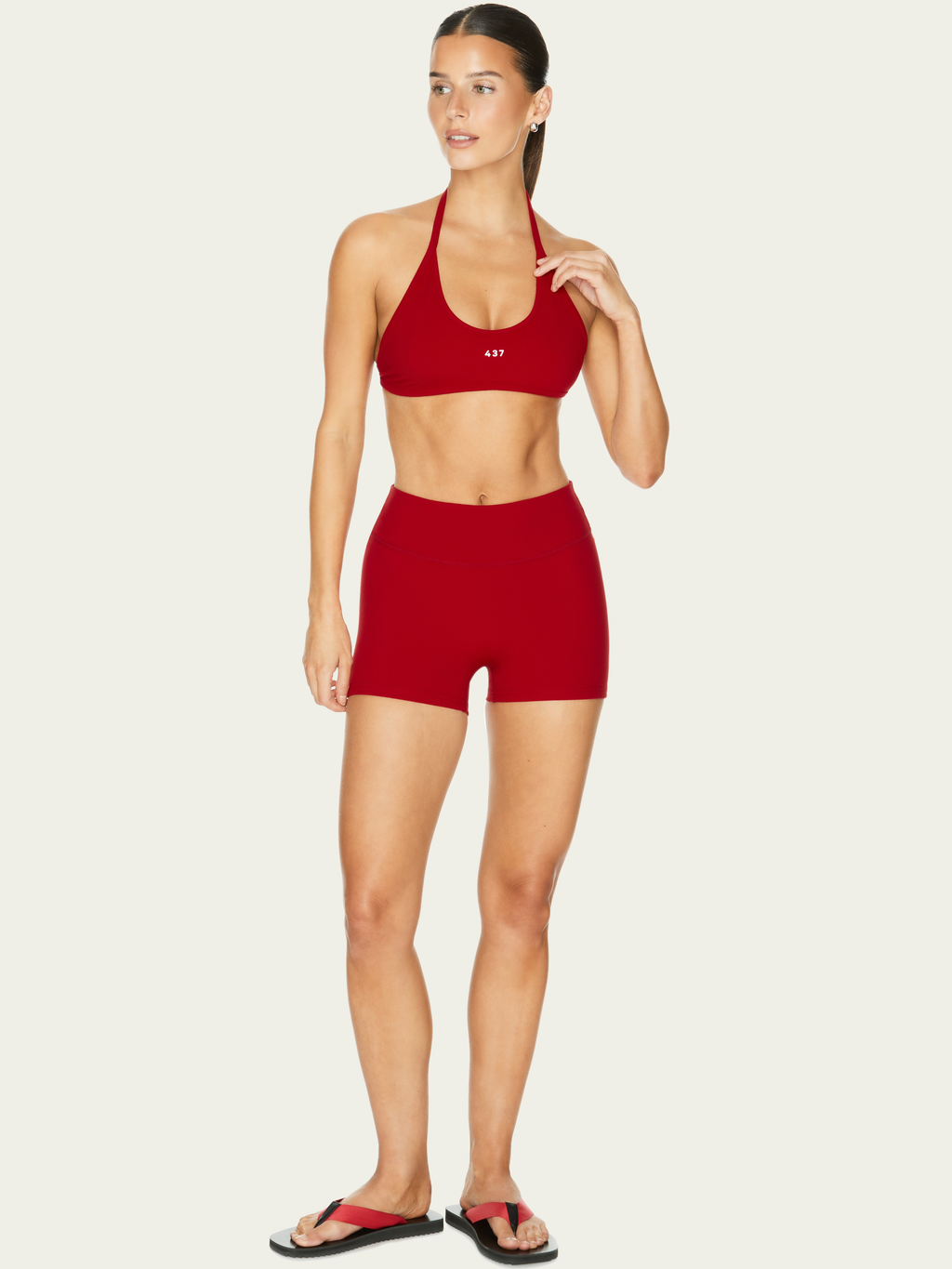 The Micro Short Scarlet