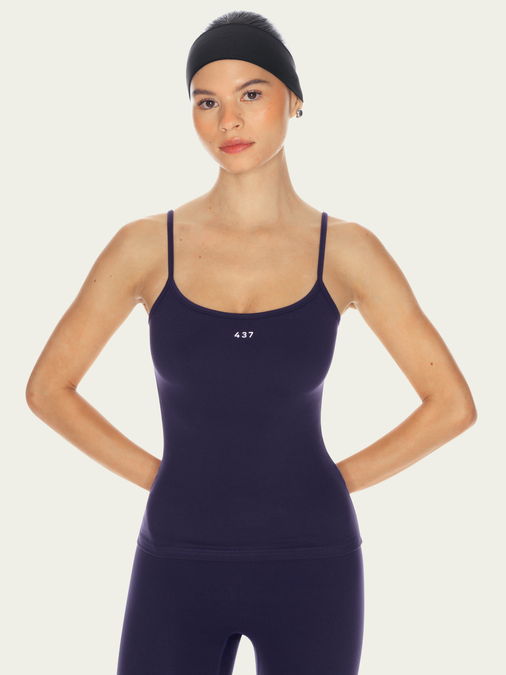 The Minimalist Tank Navy