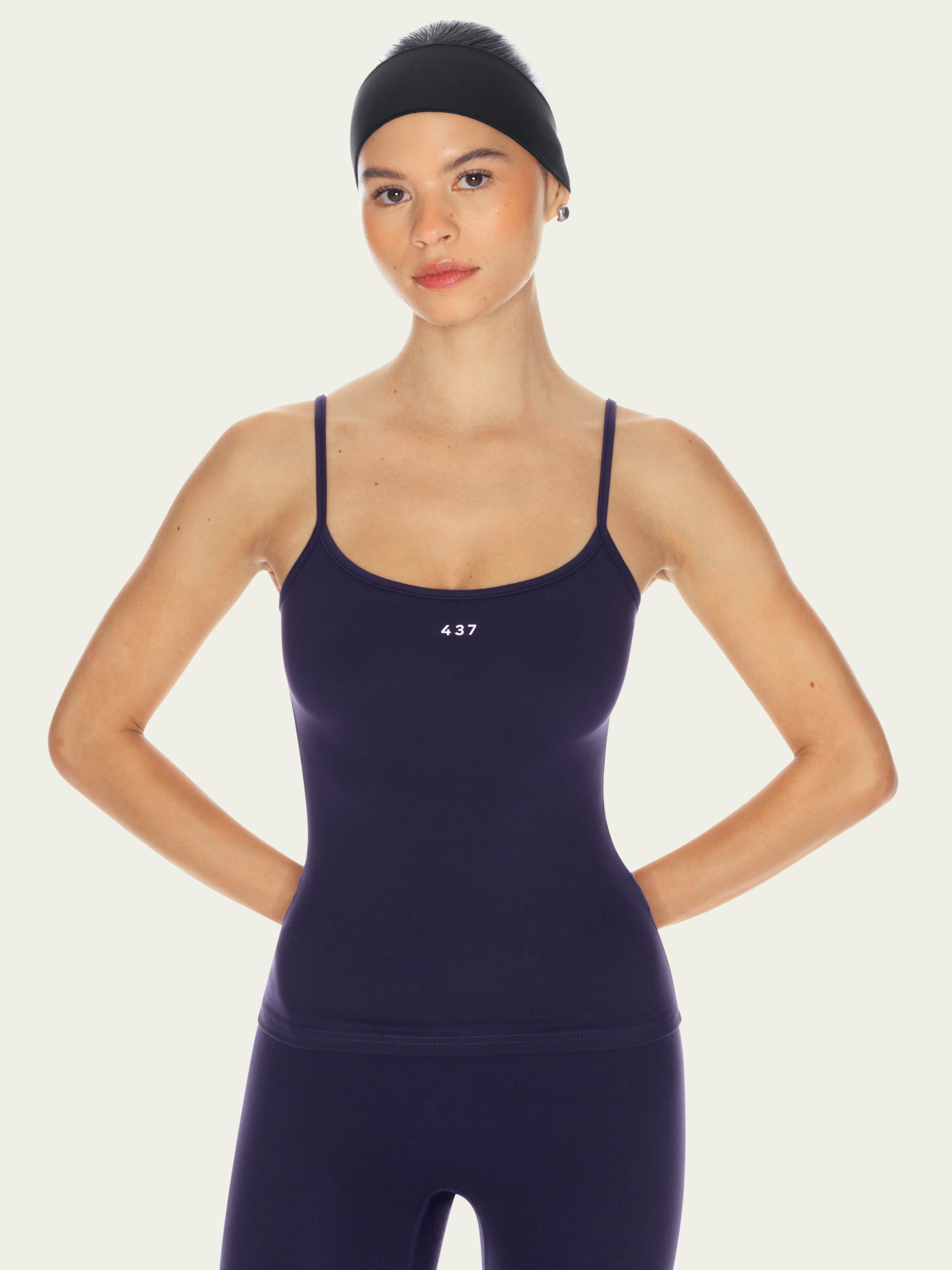 The Minimalist Tank Navy