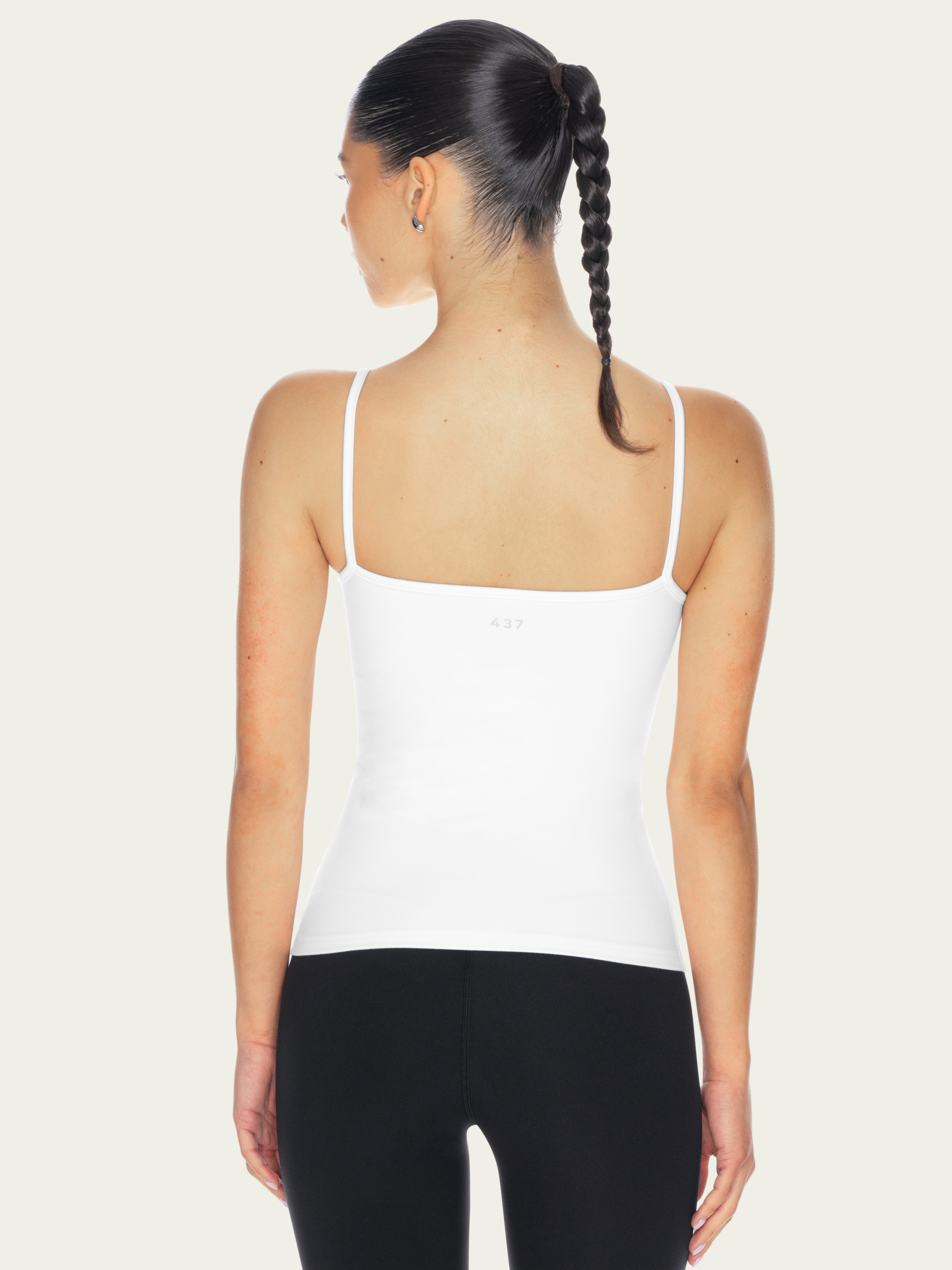 The Minimalist Tank White