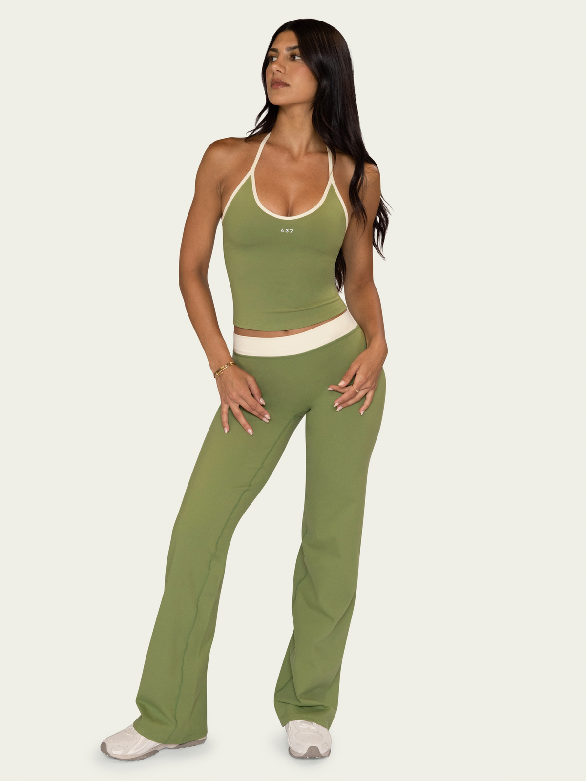 [PREORDER] The Motion Pant Matcha & Cream