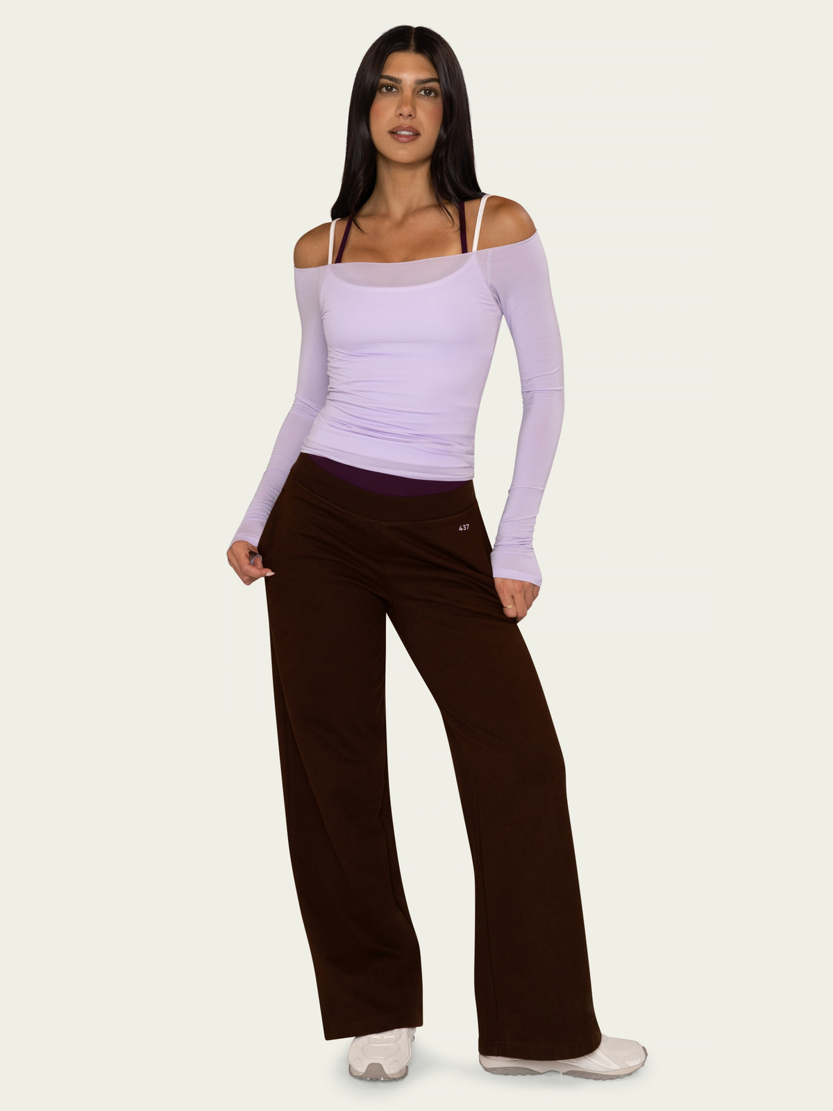 The Off-Duty Pant Ganache