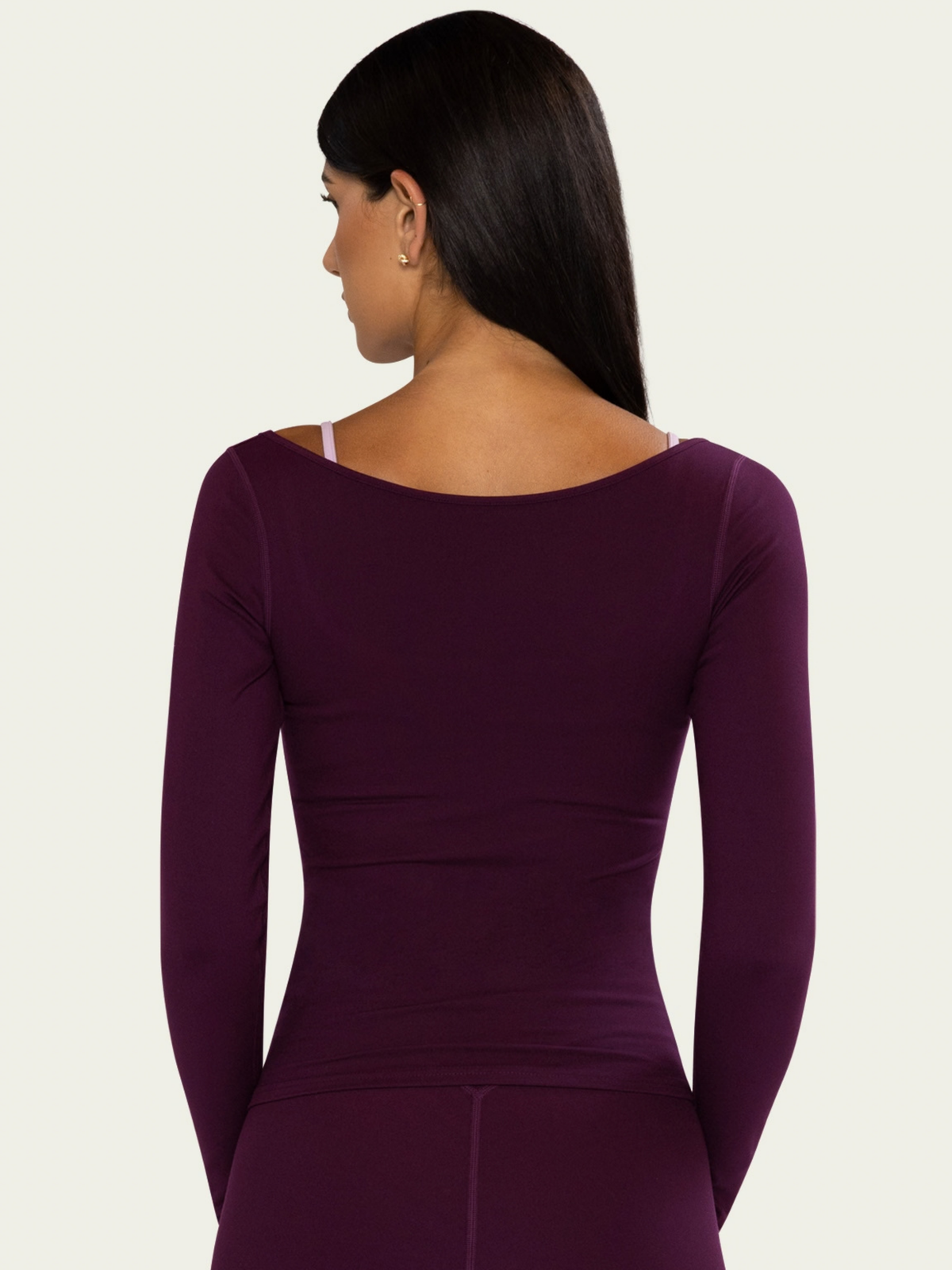The Scoop Top Plum